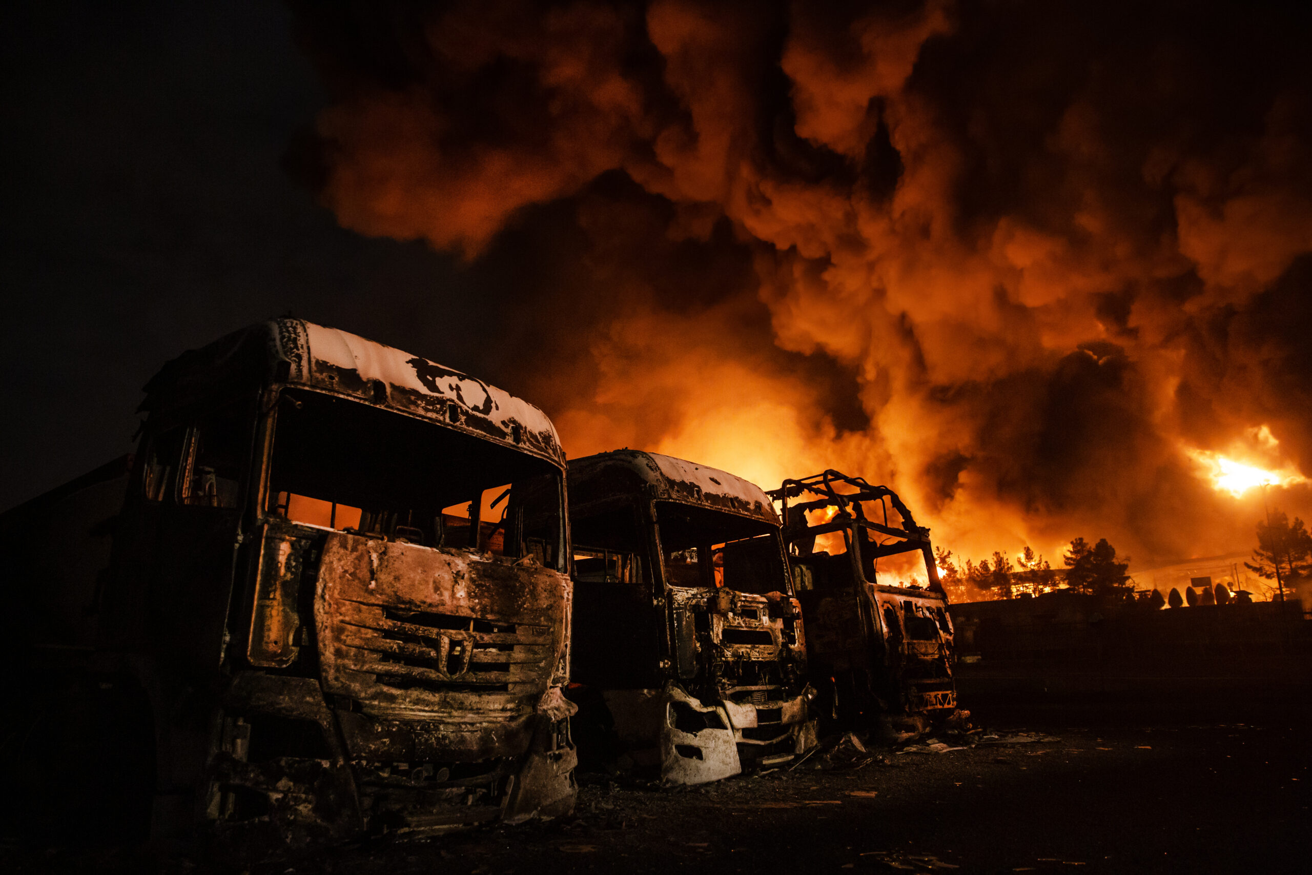 Toxic fumes from Tehran oil fires affected an area the size of Italy