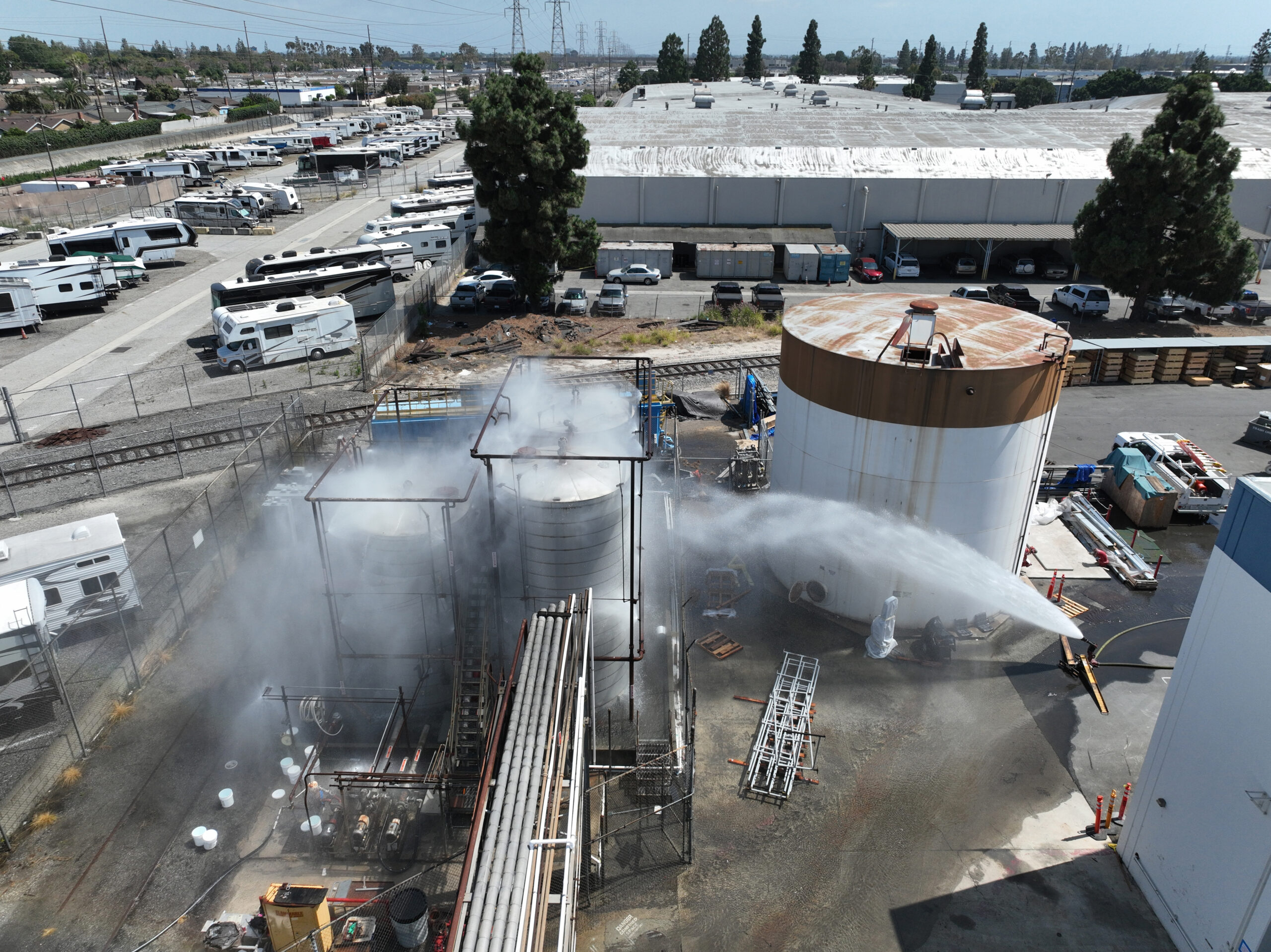 Orange County leaders say previously evacuated area is safe. Experts say risks still linger