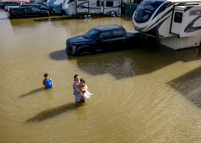 Climate change is making once-rare coastal floods more likely, study says