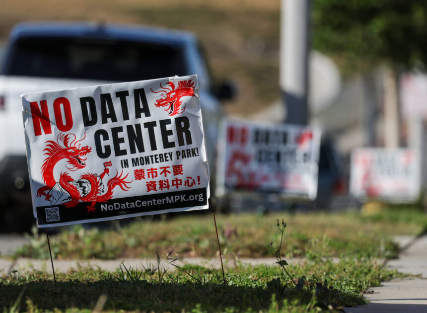 In a first for the country, voters in Monterey Park ban data centers
