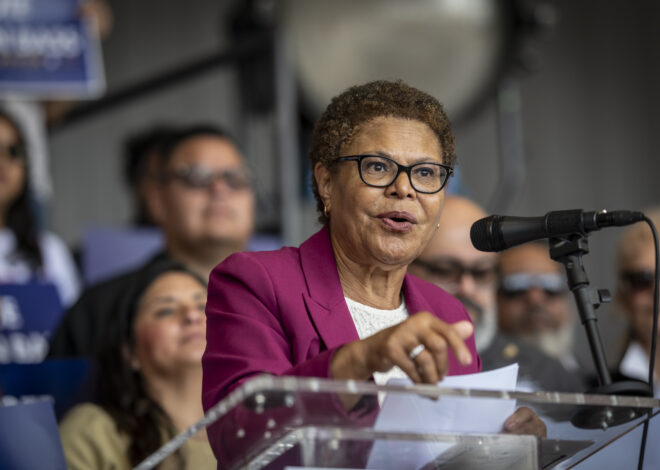 In echoes of Palisades fire, Boyle Heights fire may cost Mayor Bass politically