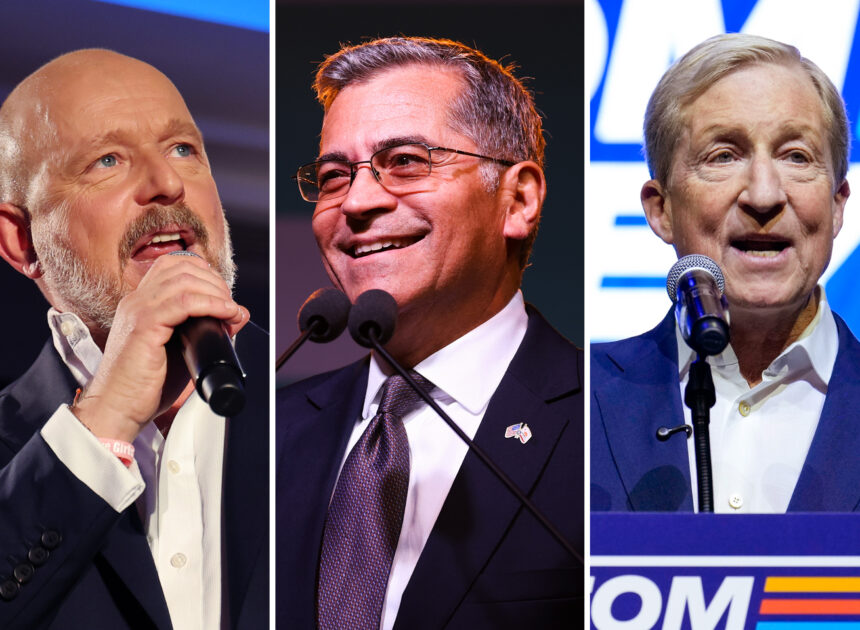 Hilton and Becerra lead California’s unsettled governor’s race; Steyer faces elimination