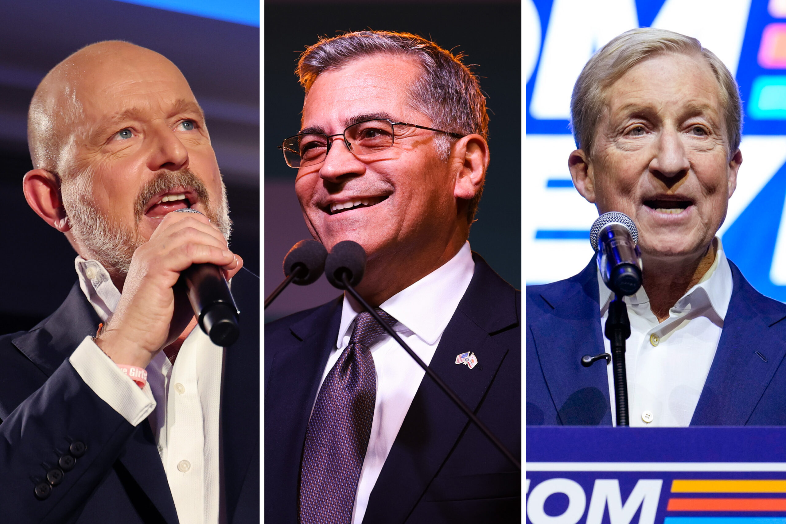 Hilton and Becerra lead California’s unsettled governor’s race; Steyer faces elimination