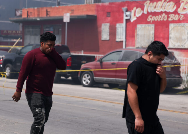 Health concerns mount as Boyle Heights warehouse fire stretches into a week