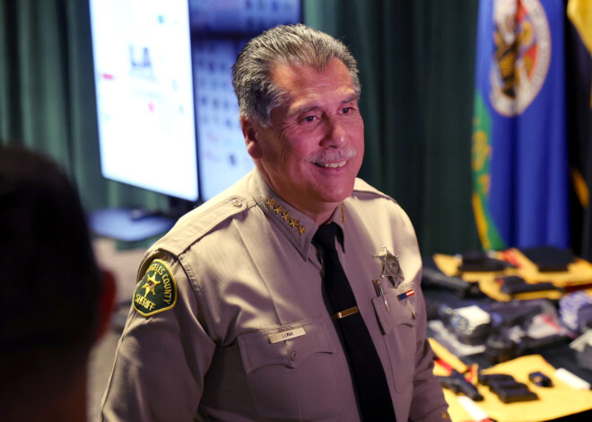Luna leads Villanueva in early L.A. County sheriff’s race results