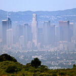 Smog covers downtown Los Angeles