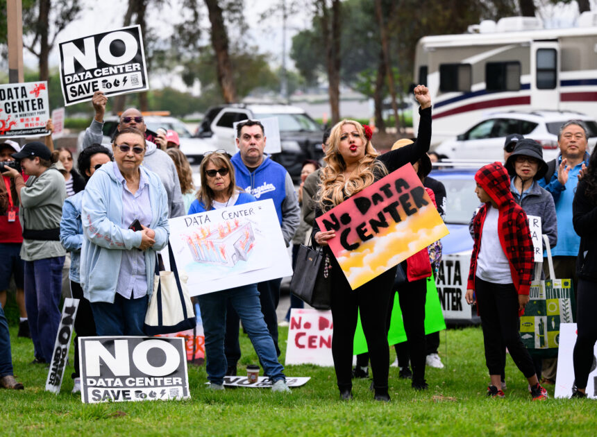 Newsom’s stance on controversial data centers about to be tested. Again.