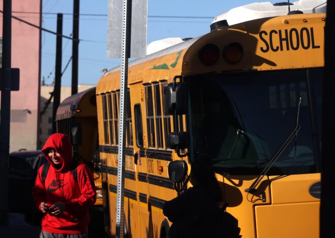 LAUSD school board incumbents ahead in early returns in races devoid of pro-charter money