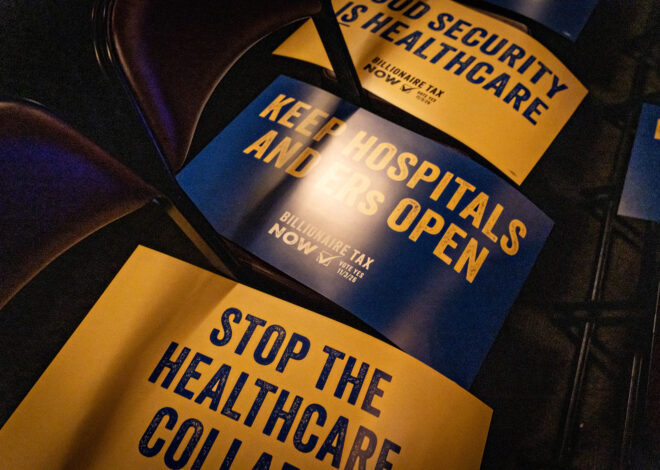 A powerful union, the billionaire tax and an alleged bargaining chip