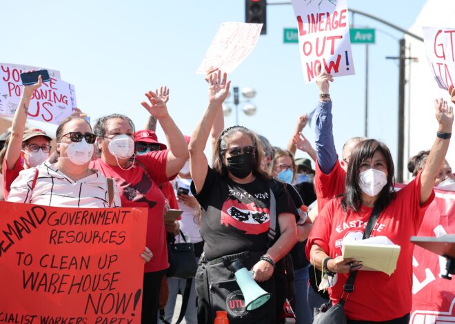 Bass imposes new limits on rebuilding process for warehouse that burned in Boyle Heights