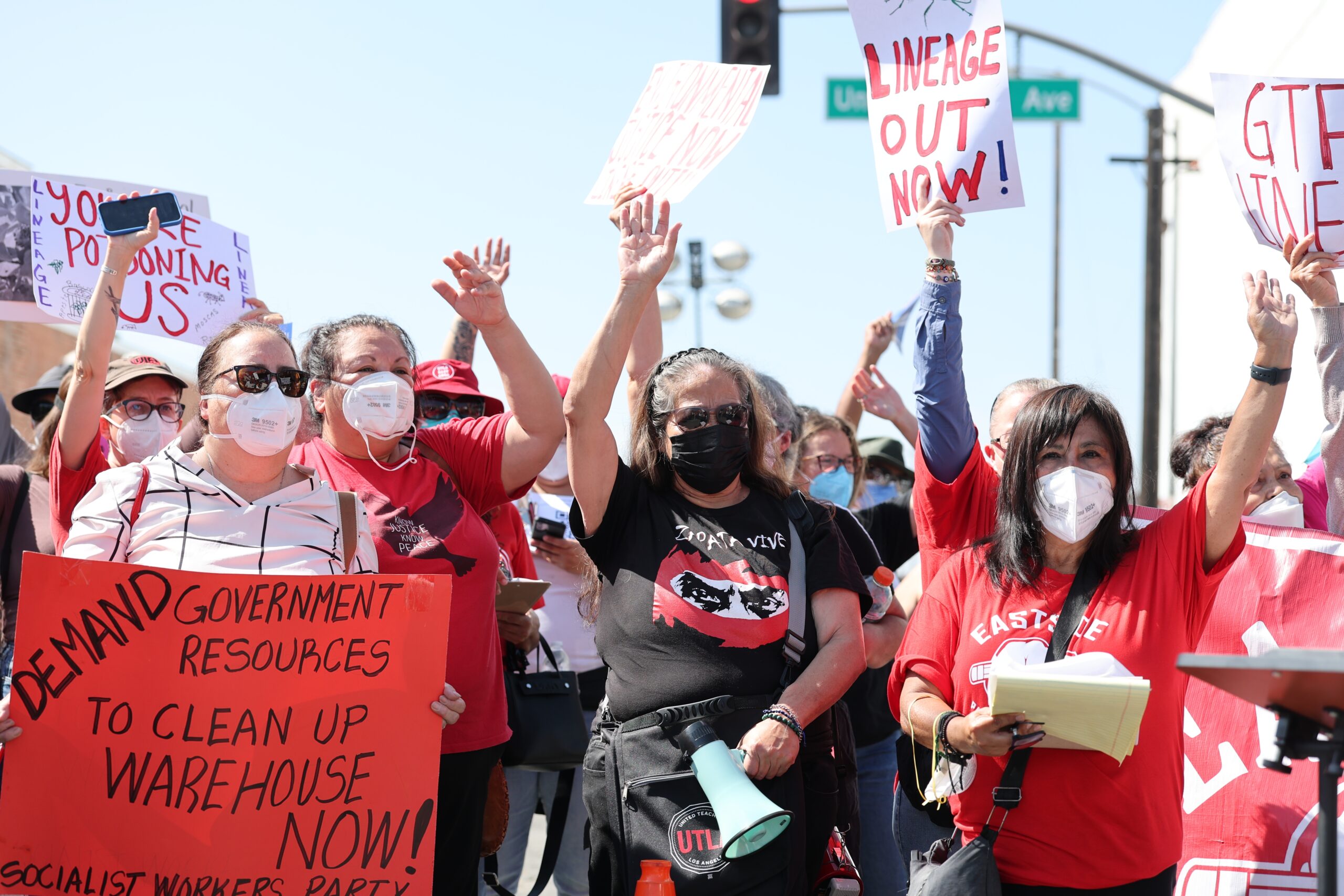 Bass imposes new limits on rebuilding process for warehouse that burned in Boyle Heights