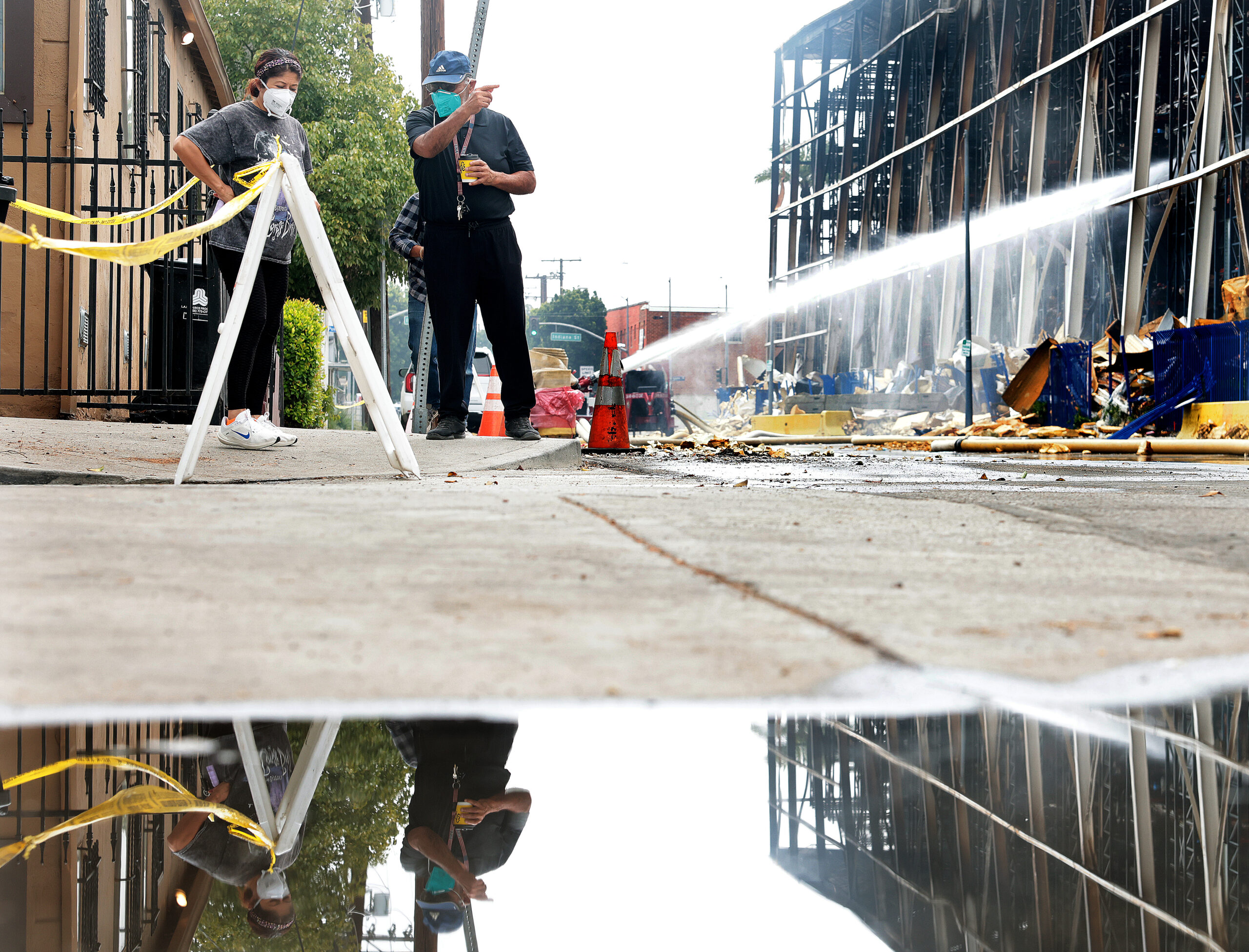 One lobbying firm’s many roles around the Boyle Heights fire