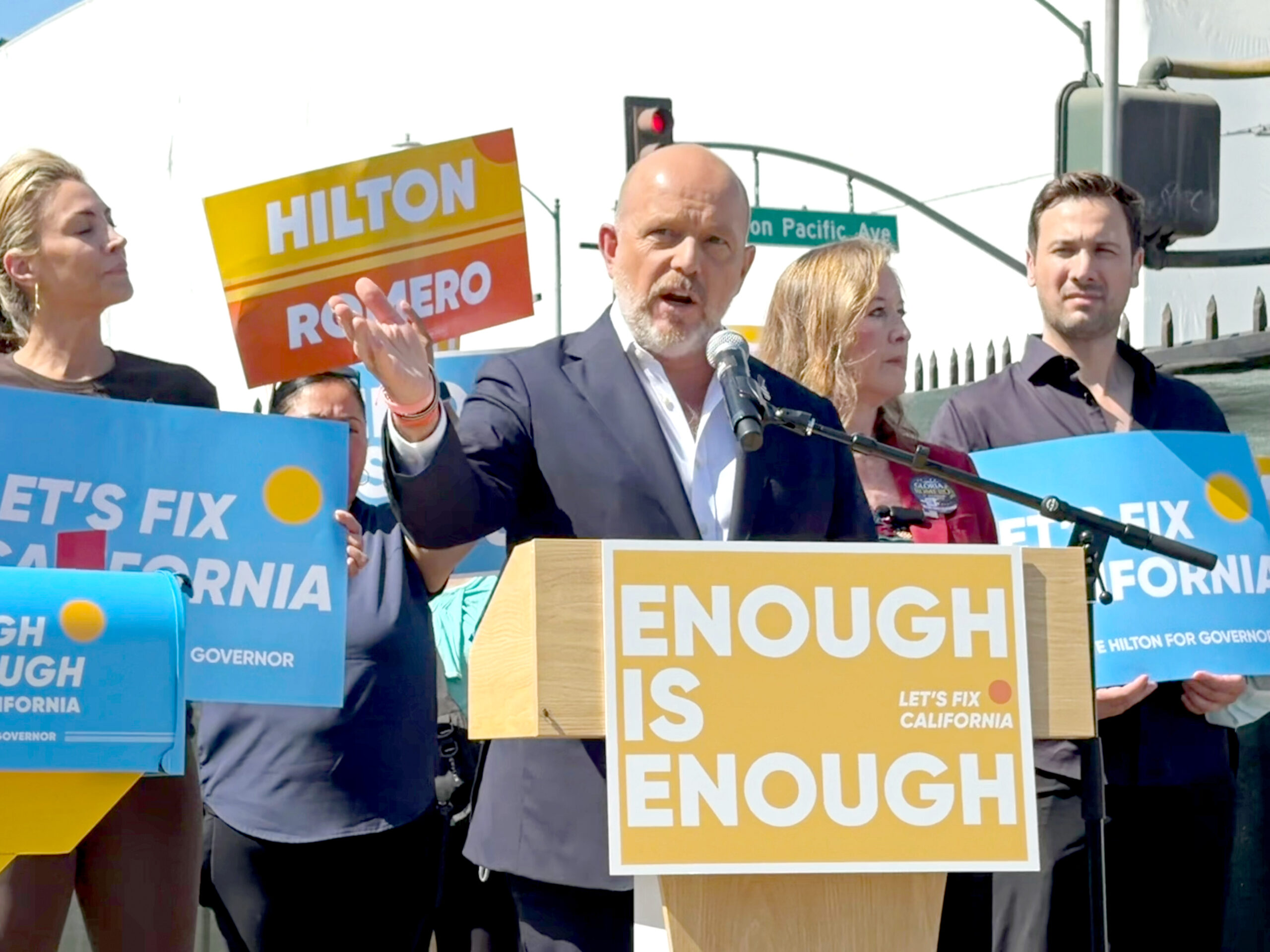 GOP gubernatorial candidate Steve Hilton pleads case to anti-Trump voters