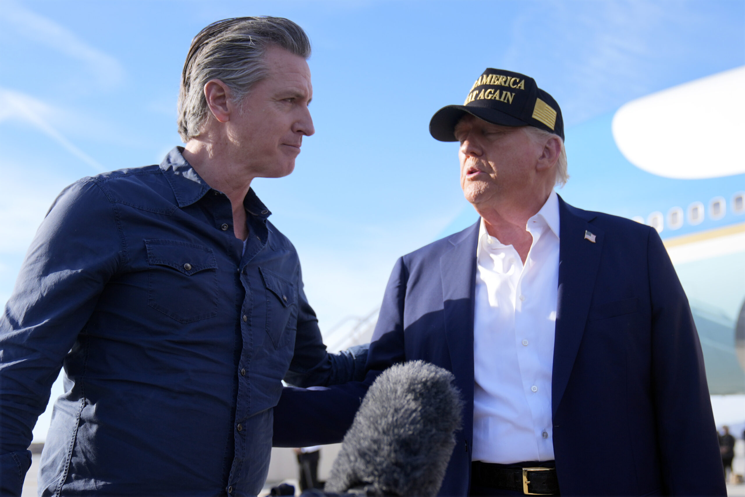 Trump set to visit L.A. for fundraiser. Attacking Newsom is on the agenda