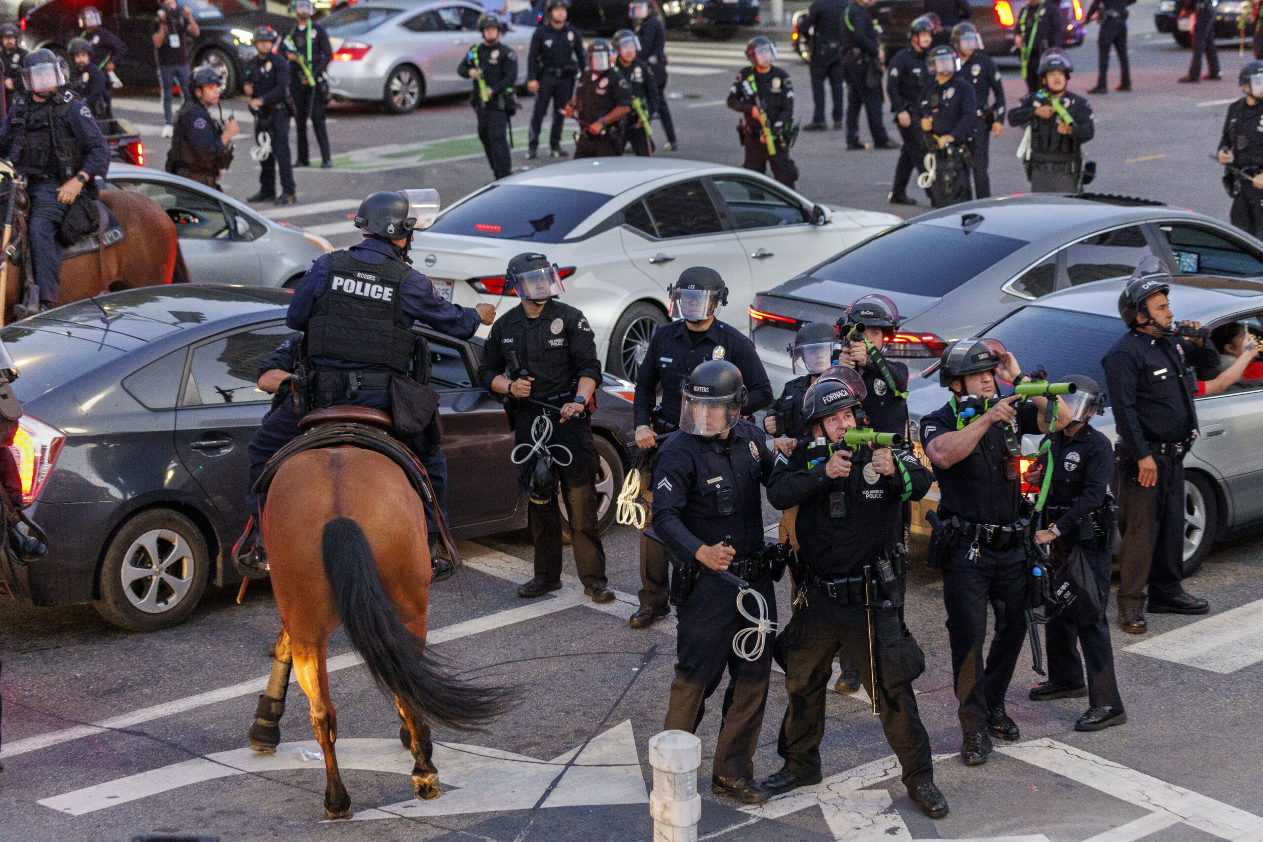 435 arrests, $12 million in OT, few lessons learned: LAPD issues report on ICE protests