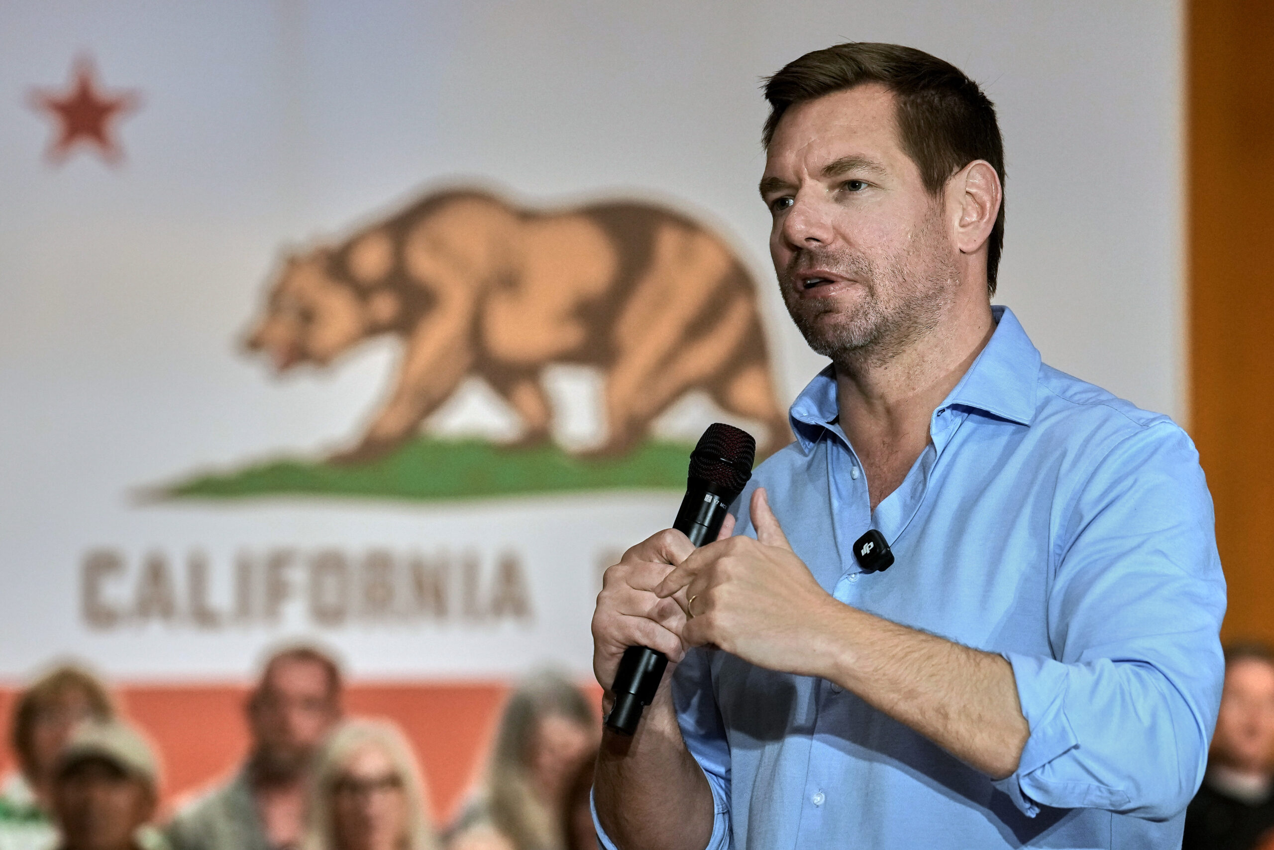 Eric Swalwell briefly detained as feds seize his phone at S.F. airport, source says