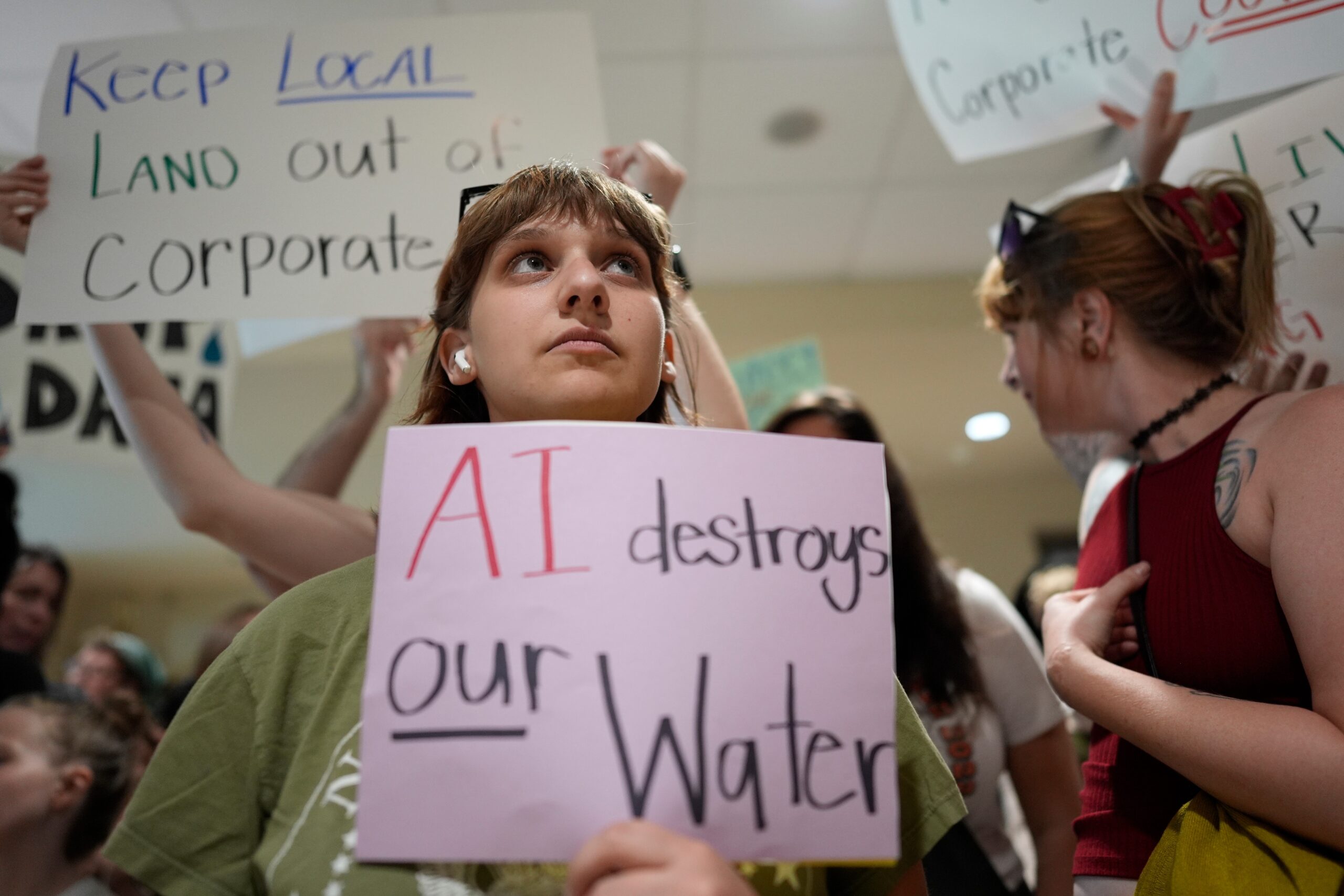 On Wall Street, frustration is mounting that AI will hijack the climate debate