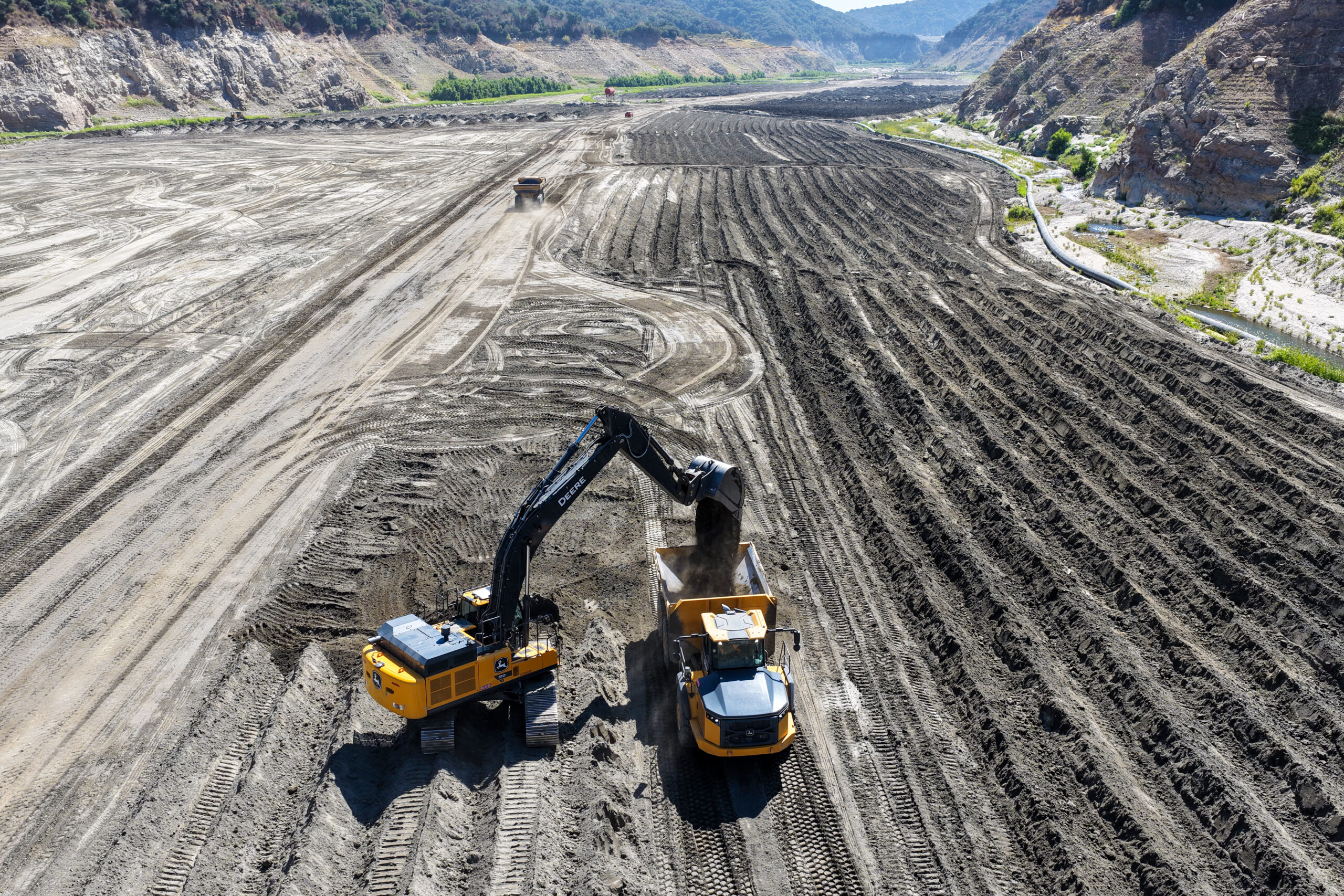 Clearing out the mountain basins in case El Niño brings flooding rain