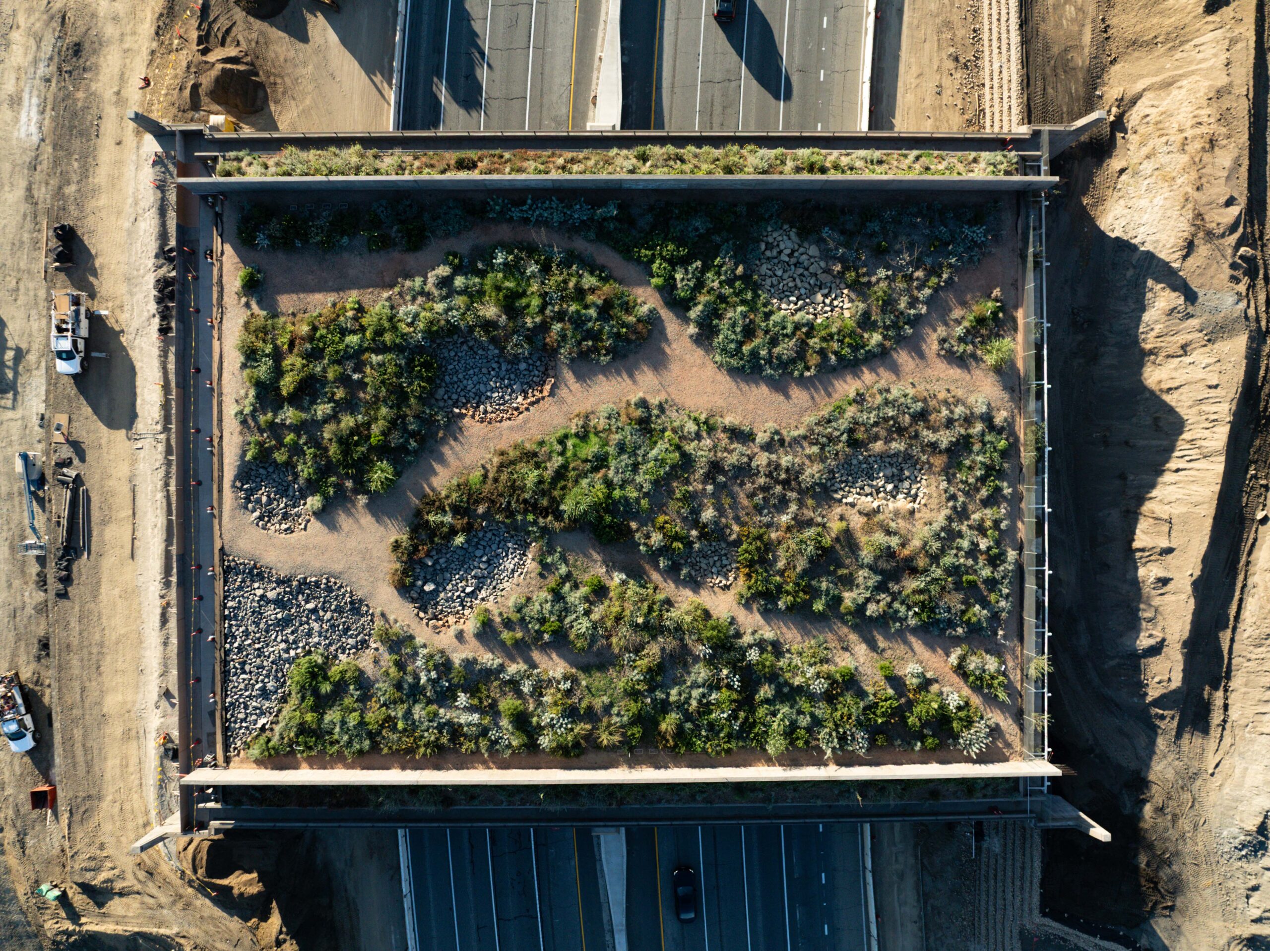 World’s largest wildlife crossing is on track to open this winter — unless El Niño intervenes
