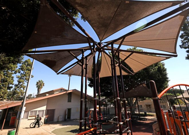 Can pop-up shade sails and tents relieve L.A. in blistering heat waves?
