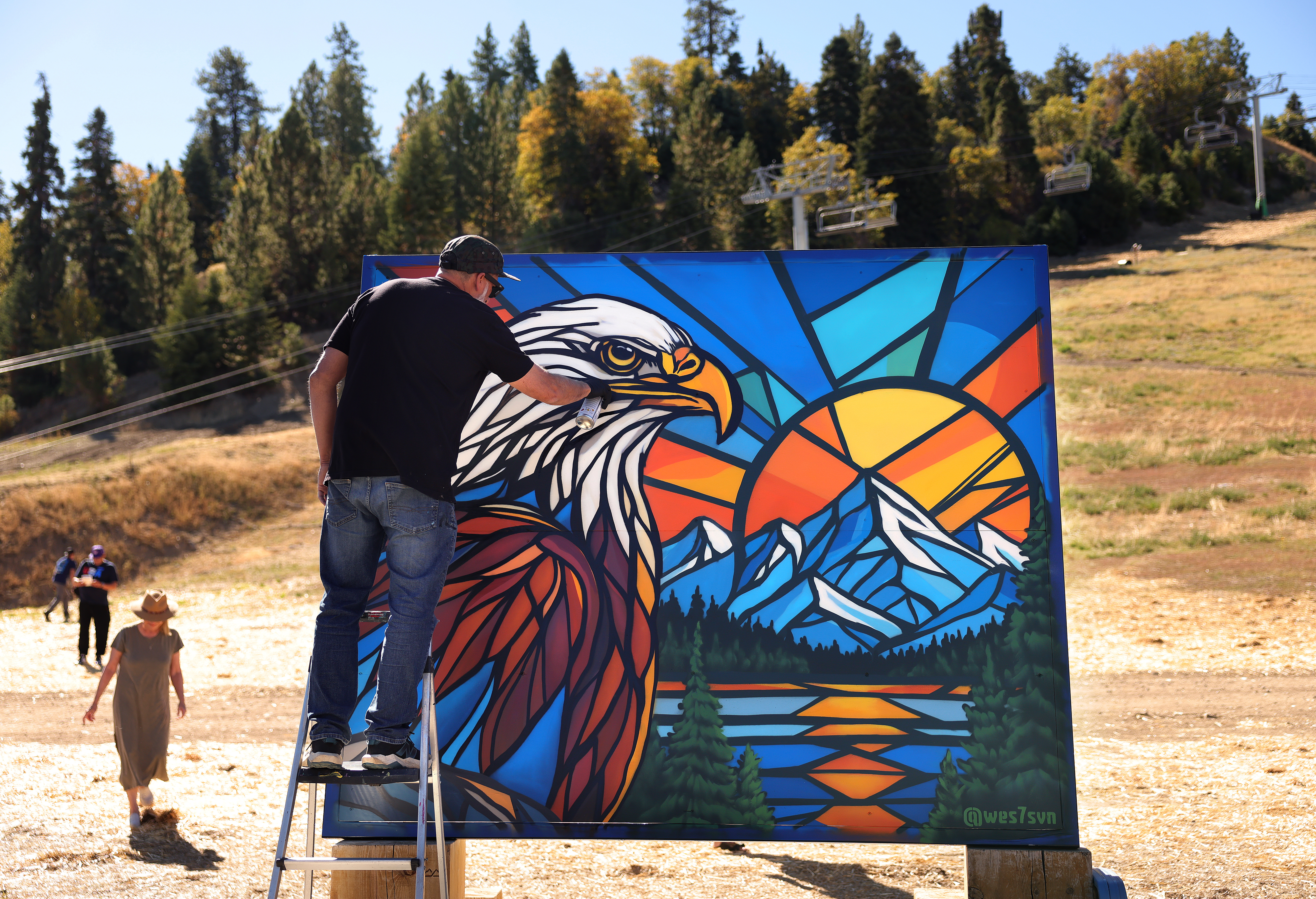 Jackie ‘brought us together’: Fans say goodbye to beloved Big Bear bald eagle
